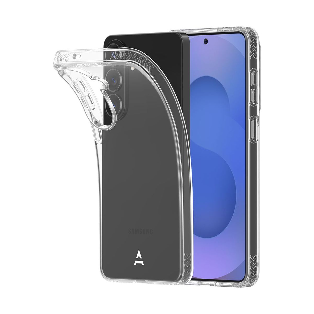 Coque Samsung S26 + antichoc Made In France couleur unique, ADEQWAT
