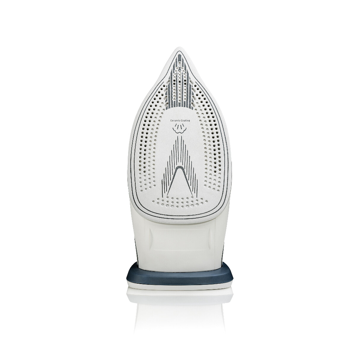 Ferro a vapor Ultra Steam, HAEGER branco/azul, HAEGER