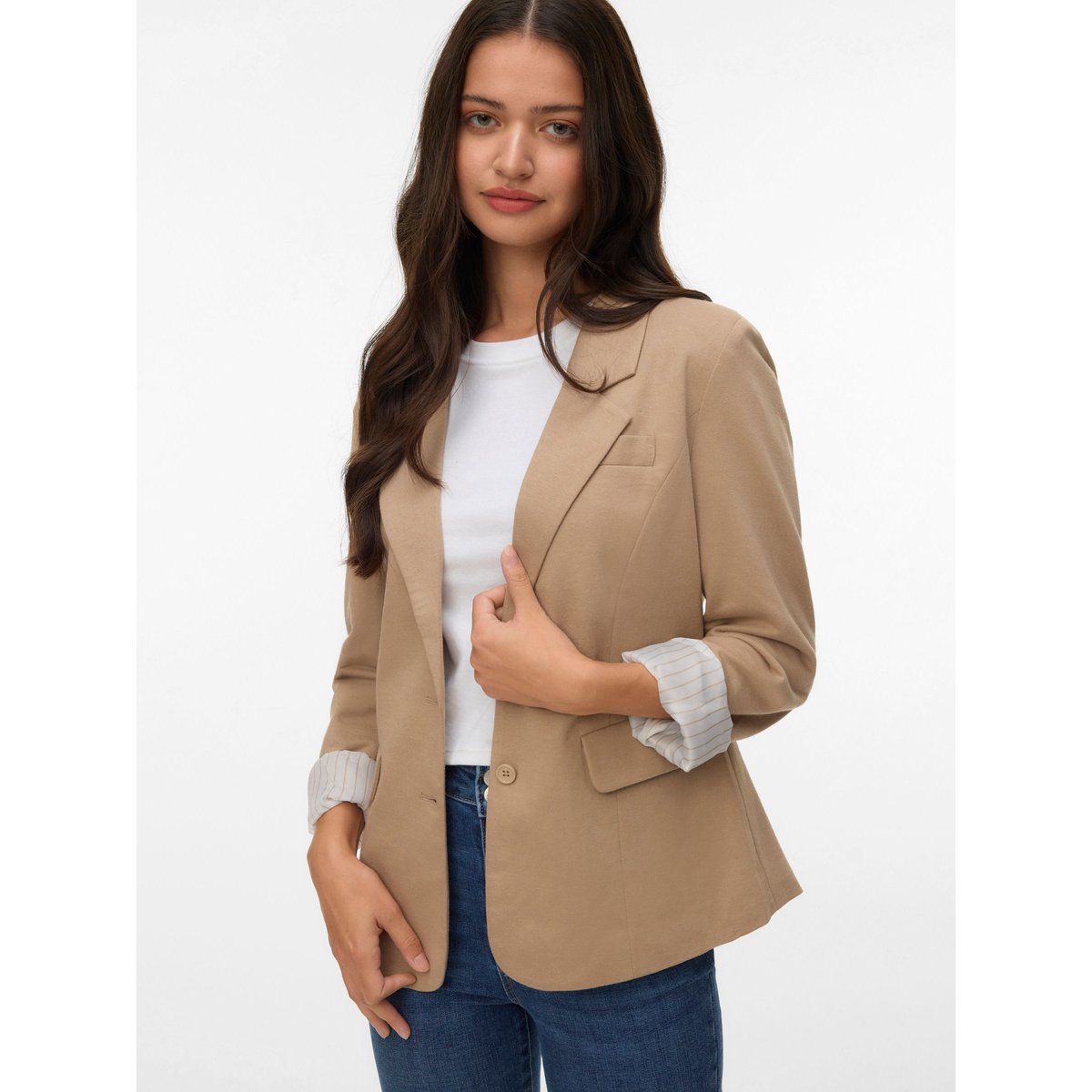 Blazer silver mink, VERO MODA