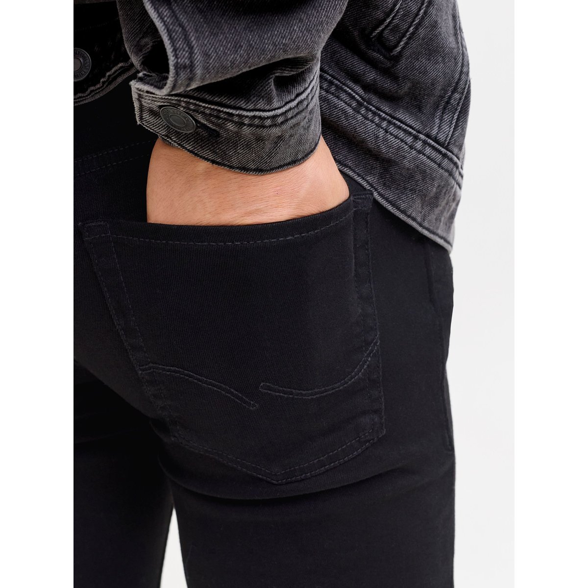 Jean Skinny black denim, JACK & JONES