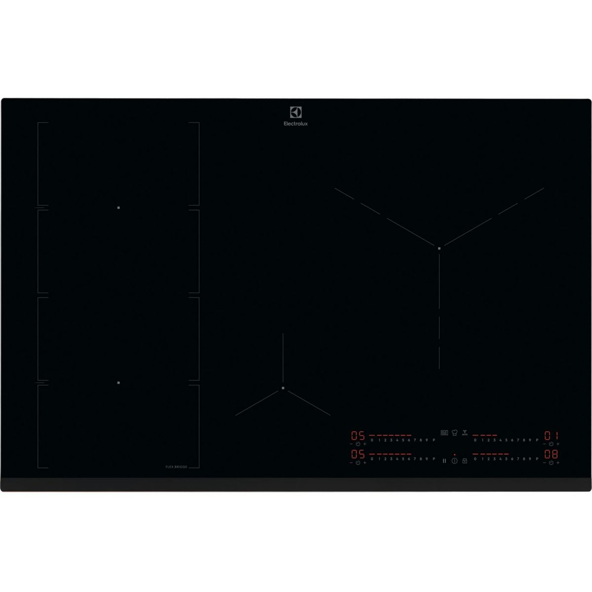 Plaque induction EIV85456 80cm - Zone Modulable Flex couleur unique, ELECTROLUX