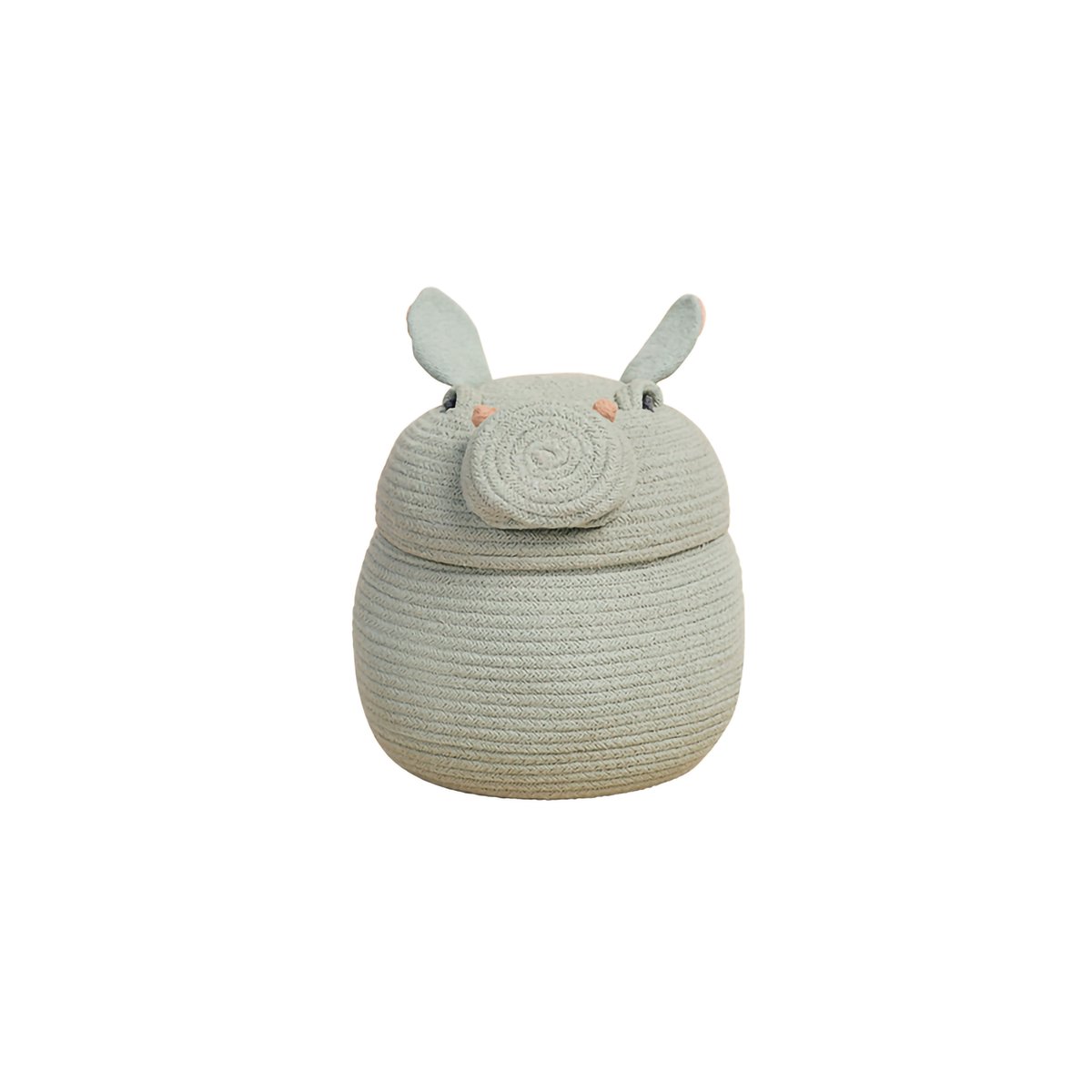 Panier Henry l'Hippopotame ANIMAL CREW bleu, LORENA CANALS