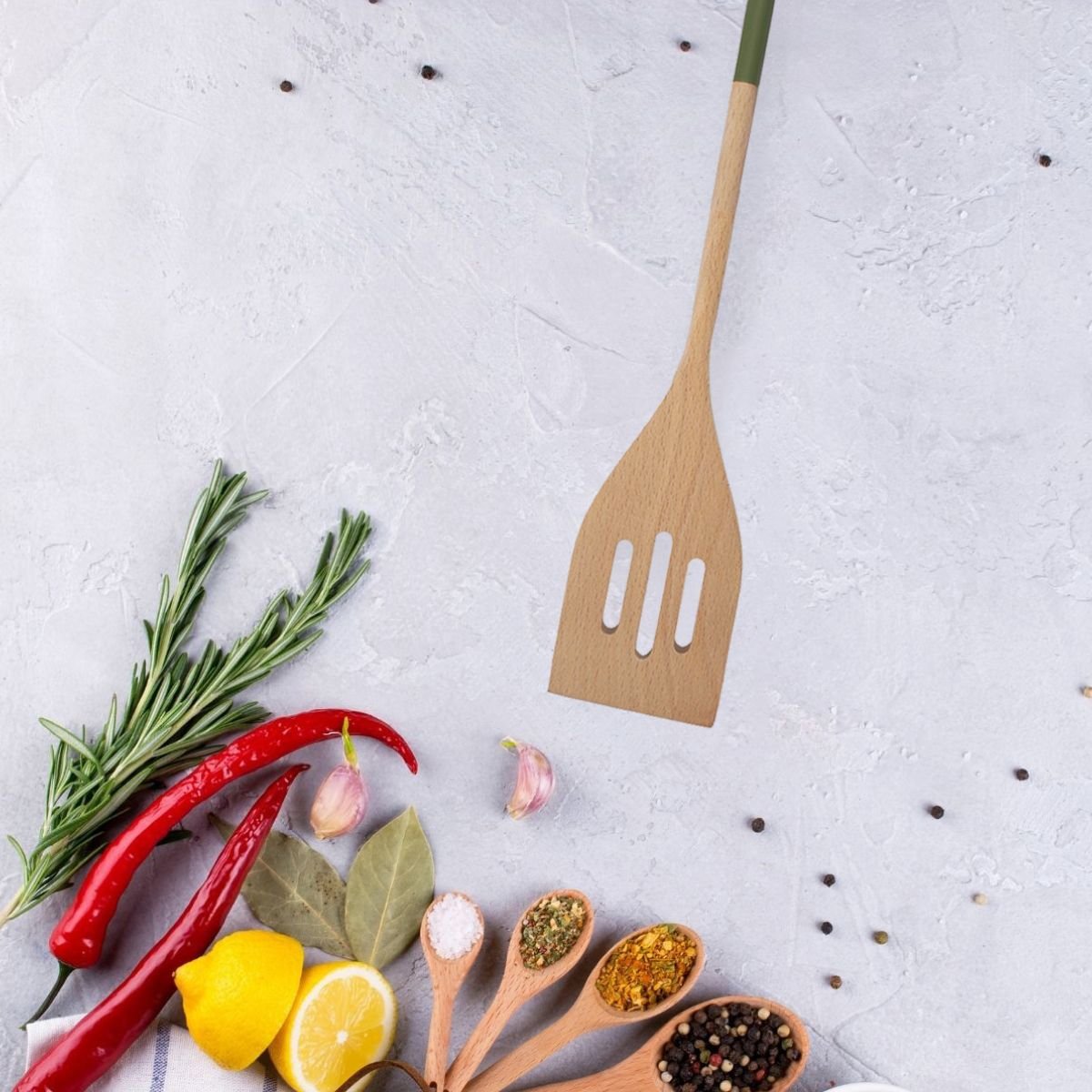 Set de 2 ustensiles de cuisine spatule en bois BOISSELERIE bois, FACKELMANN
