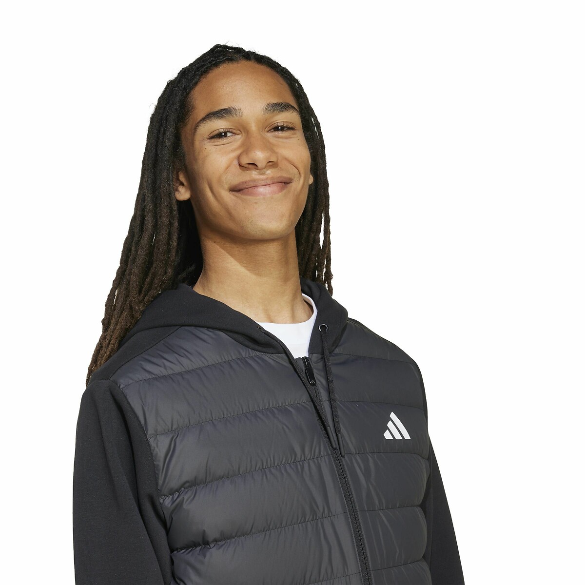 Veste hybride 2 en 1 noir, ADIDAS SPORTSWEAR