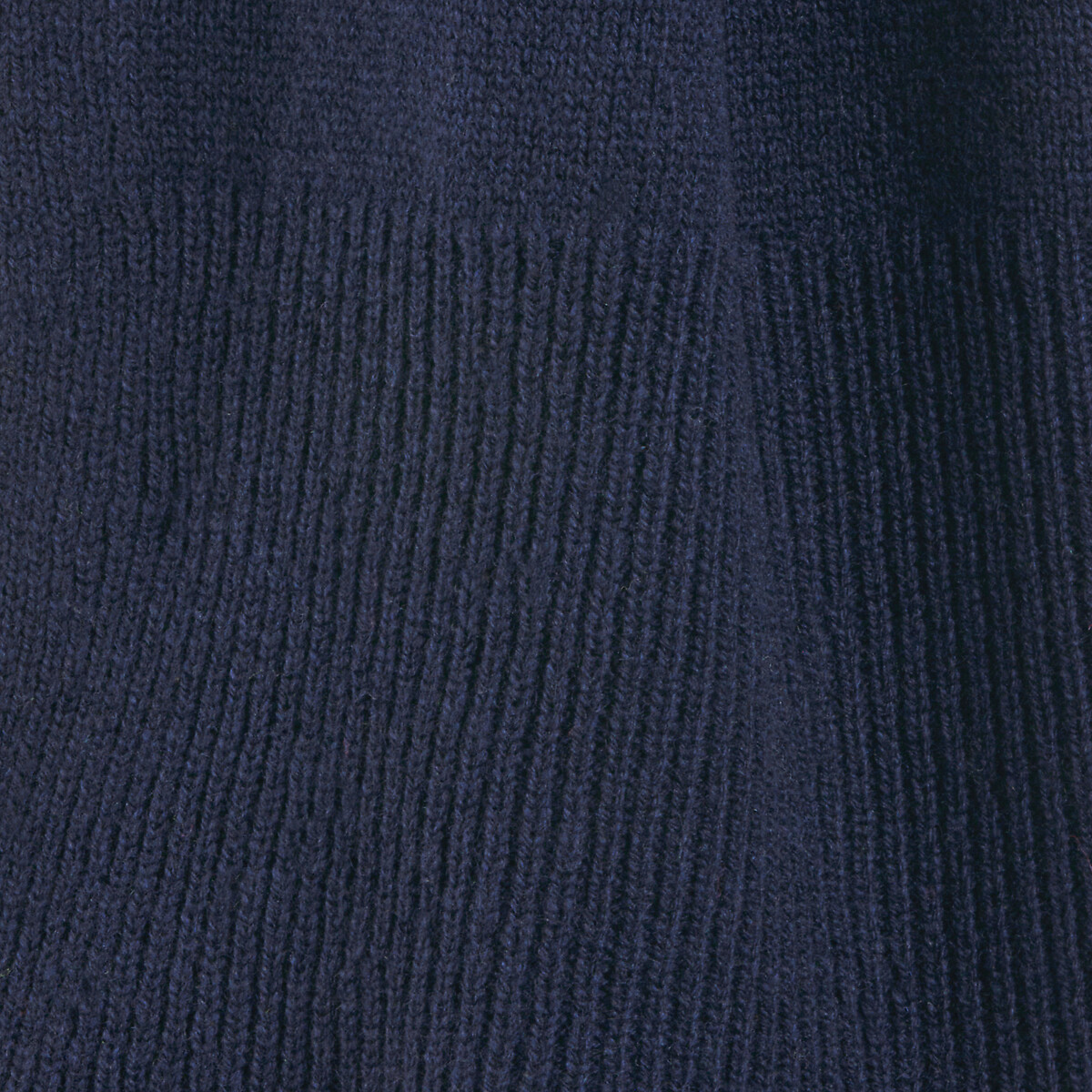 Sciarpa lana e cachemire made in France blu marino, LA REDOUTE COLLECTIONS