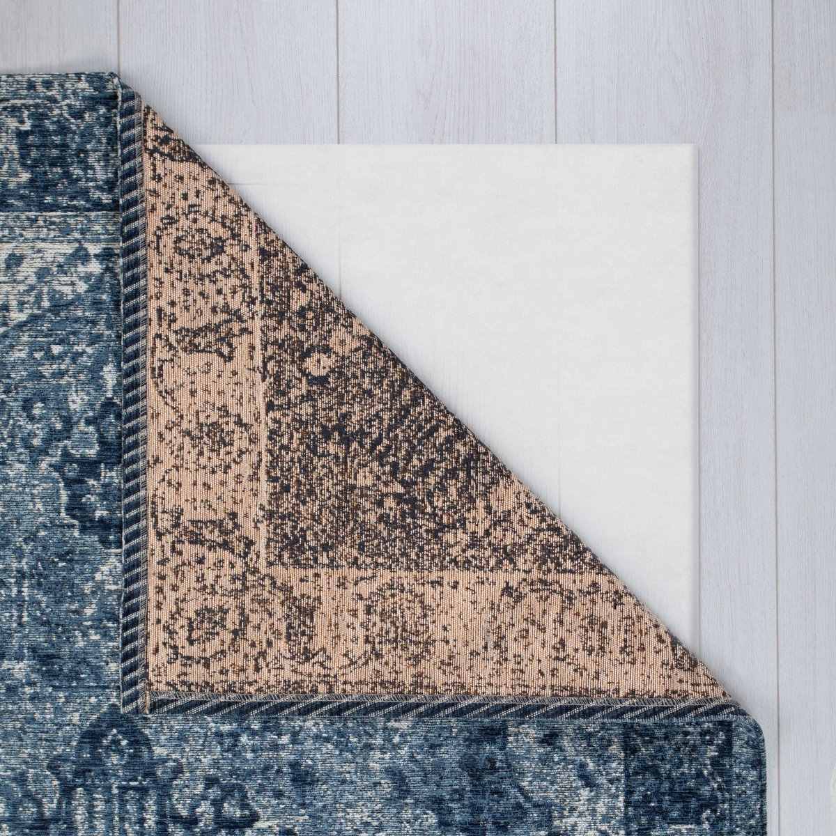 Tapis de couloir ANTIQUE bleu, FLAIR RUGS