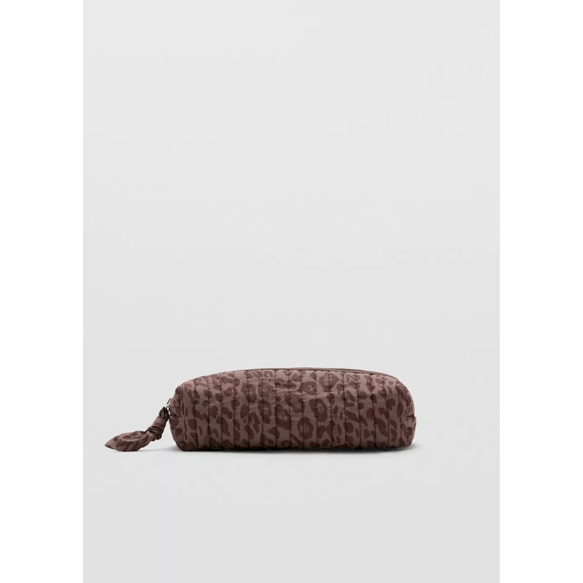 Trousse imprimé léopard marron, MANGO TEEN