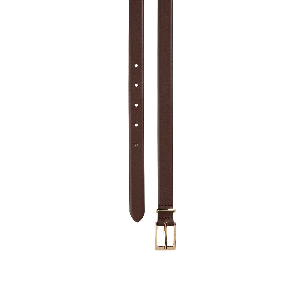 Ceinture modèle Gusa en cuir nappa gris, MARC O'POLO