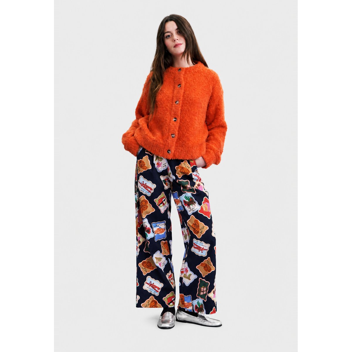 Cardigan Syros SYROS orange, FRNCH