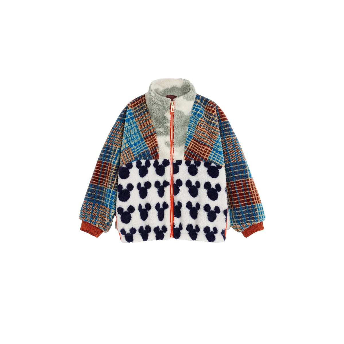 Manteau à carreaux Mickey™ vert, DESIGUAL