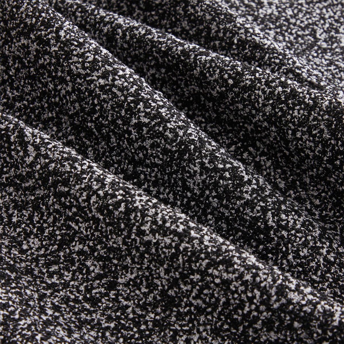 Canapé d'angle modulable convertible en chenille, MODEL1 gris foncé, MEUBLES COSY