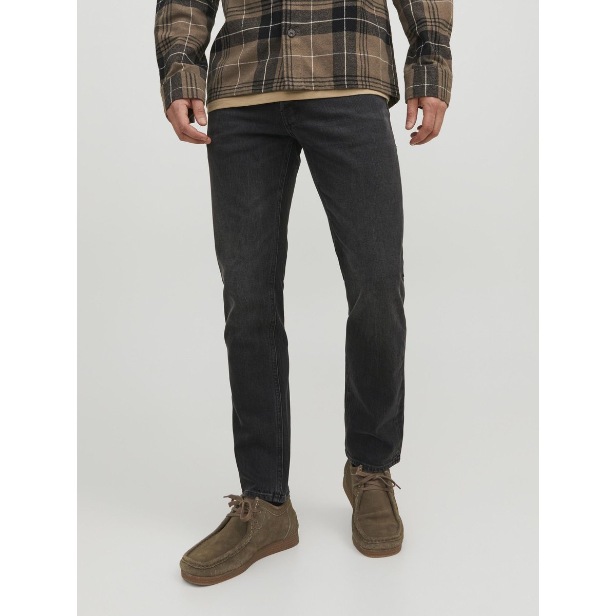 Jean Coupe Tapered black denim, JACK & JONES