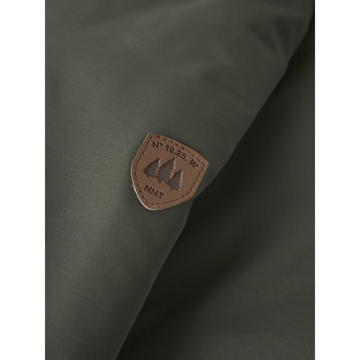 Parka com capuz caqui, NAME IT