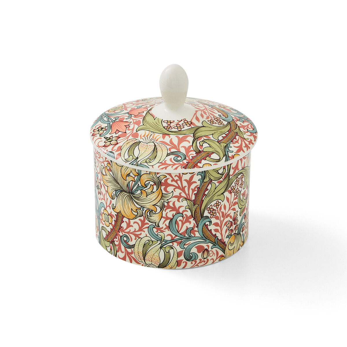 Morris & Co. Golden Lily Sugar Bowl with Lid multi-coloured, MORRIS & CO.