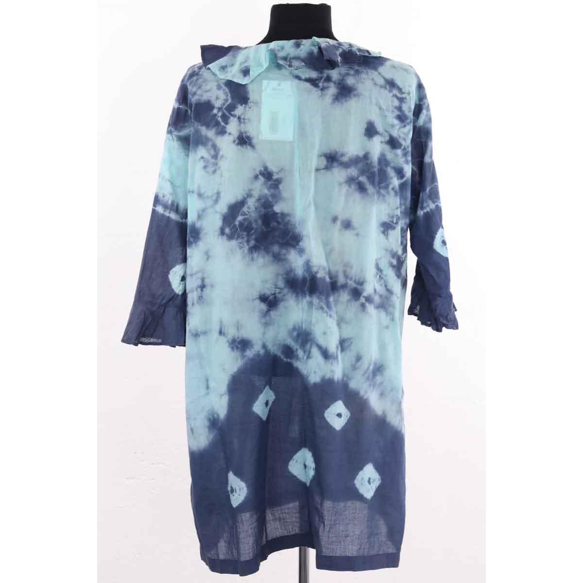 Tunique - Très Bon État bleu, ANTIK BATIK