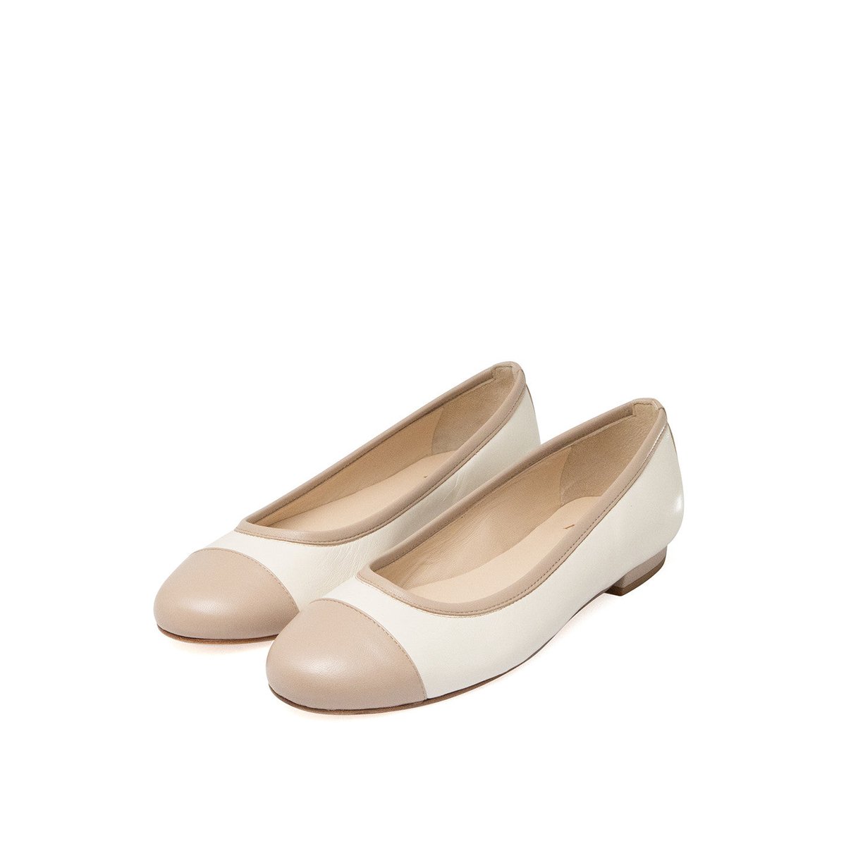 Ballerines LUCIE blanc, FINSBURY