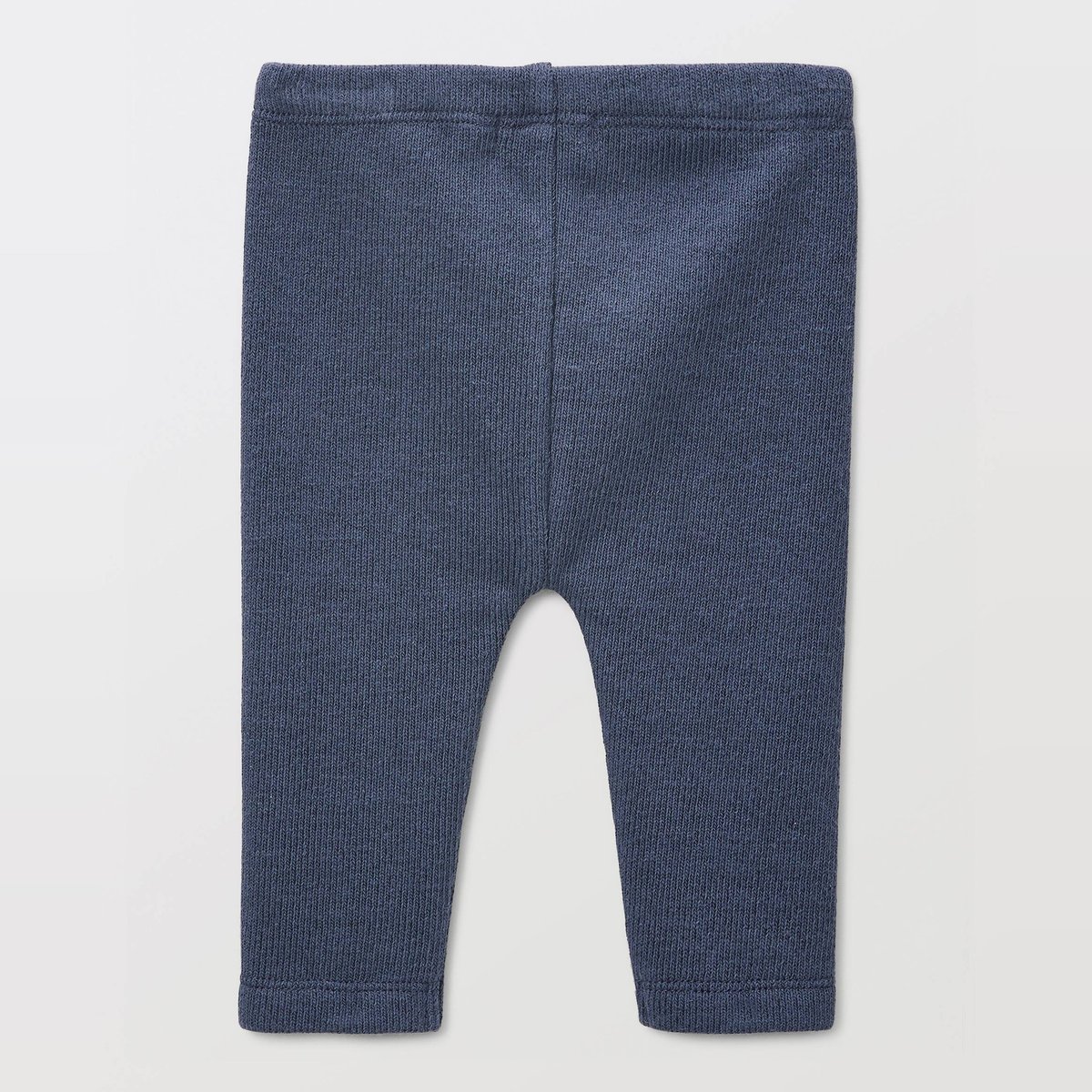 Legging uni en maille pierre bleue, BOUT'CHOU
