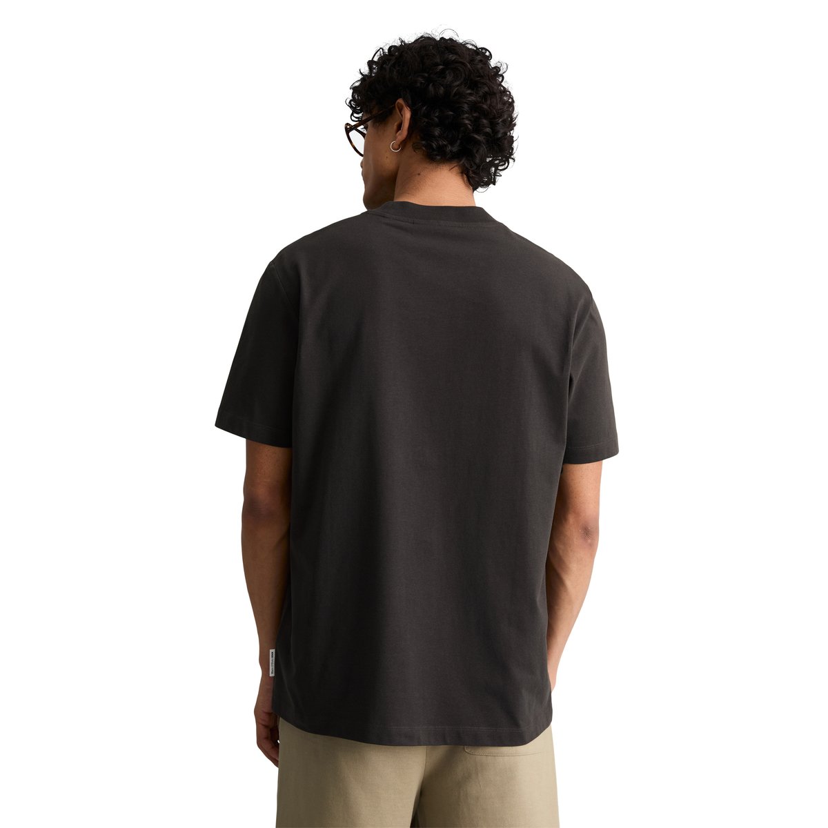 T-shirt DfC relaxed en coton bio doux gris foncé, MARC O’POLO DENIM