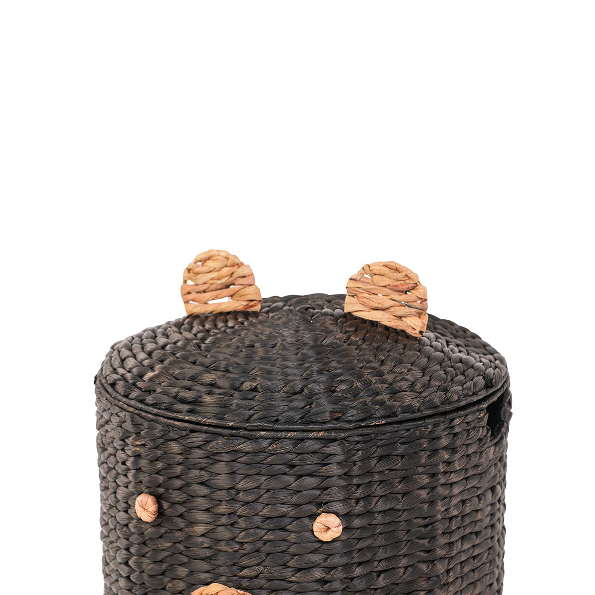 Panier ours jacinthe d'eau noir v002237, MAISON AUBERTIN