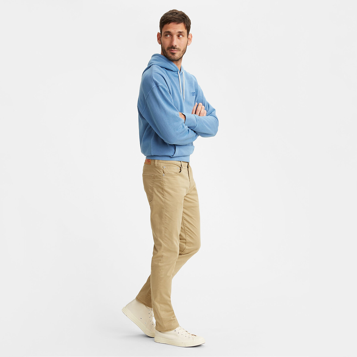 Slim broek in stof 511 beige , LEVI'S