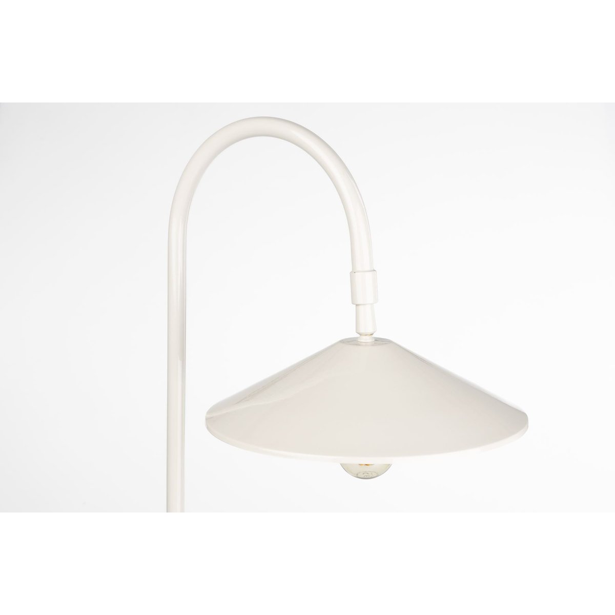 Lampe design en travertin mid century gris, BOITE A DESIGN