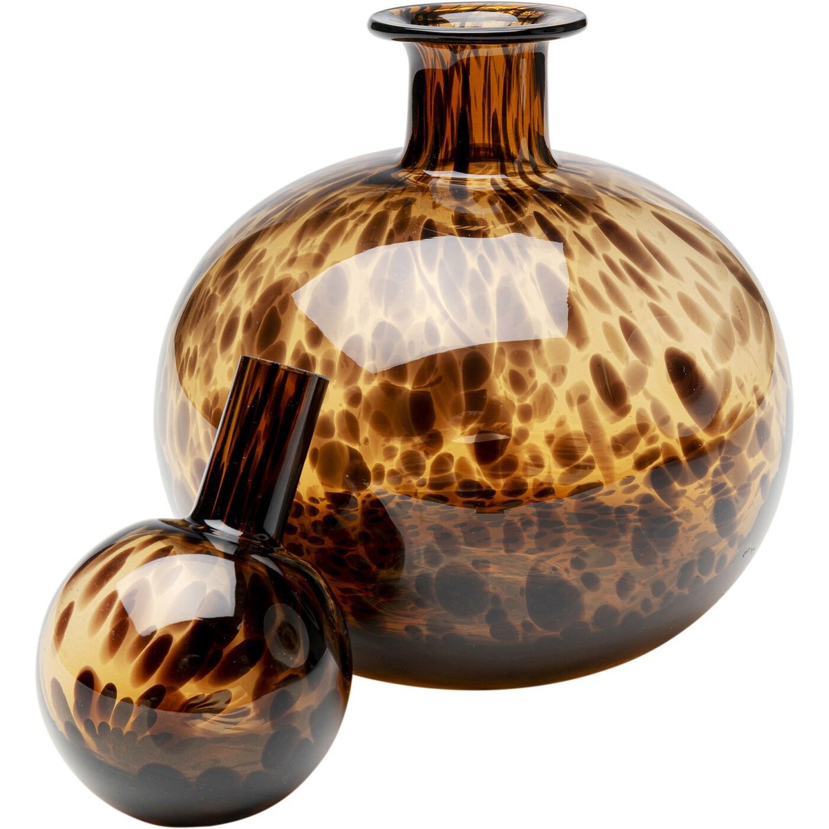 Carafe en verre, CARAMEL marron, KARE DESIGN
