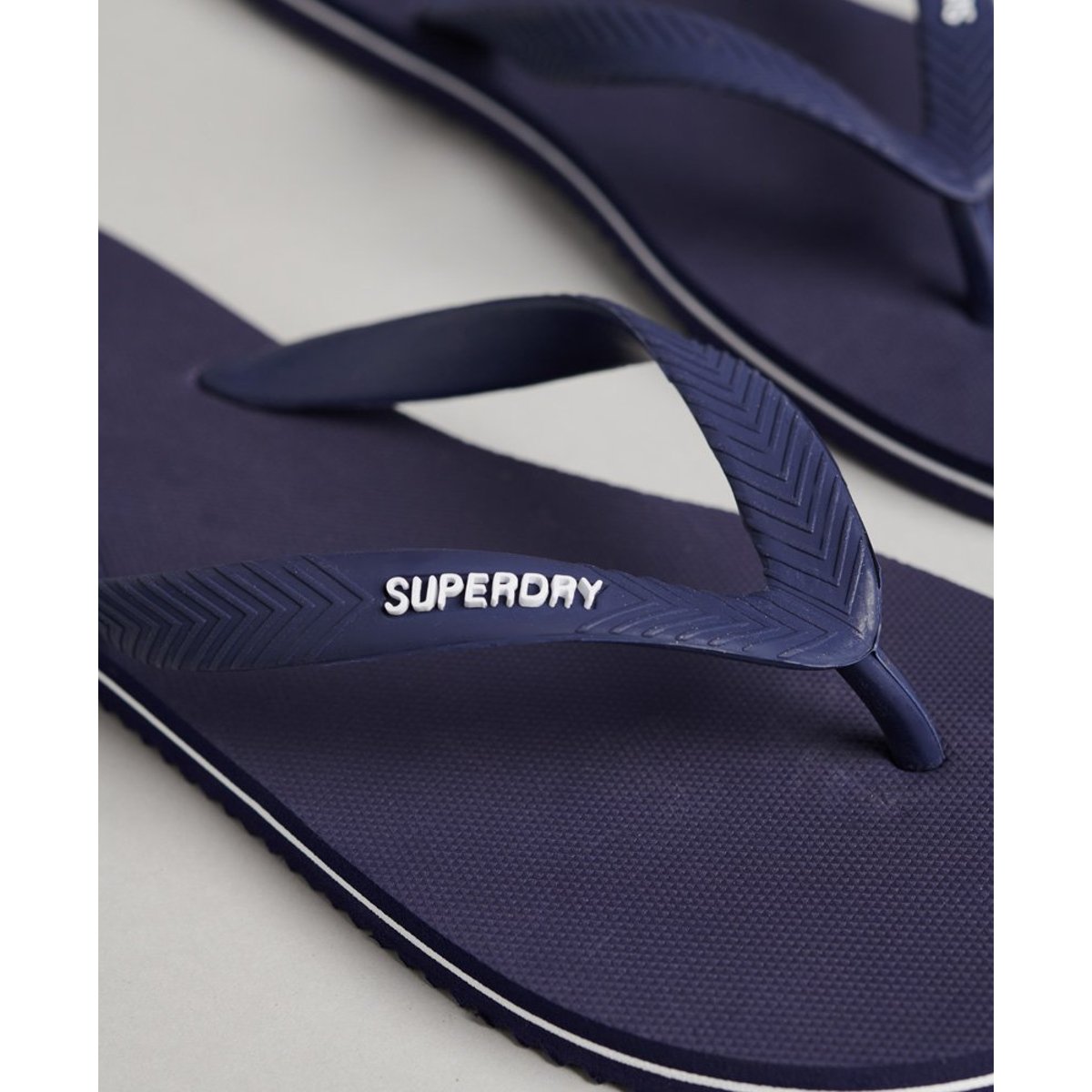 Tongs classiques Vintage bleu marine intense, SUPERDRY