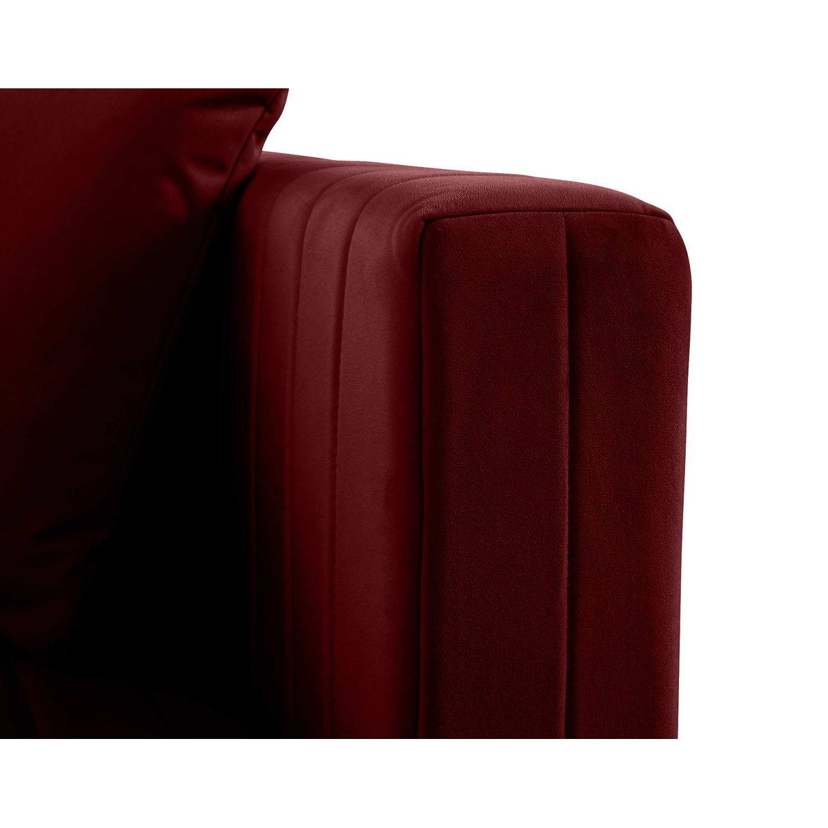 Module d'assise droit - NOVA rouge, BEST MOBILIER