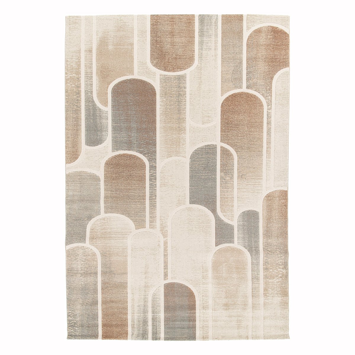 Tapis design très doux RIVOLI palette colorée, AFK LIVING