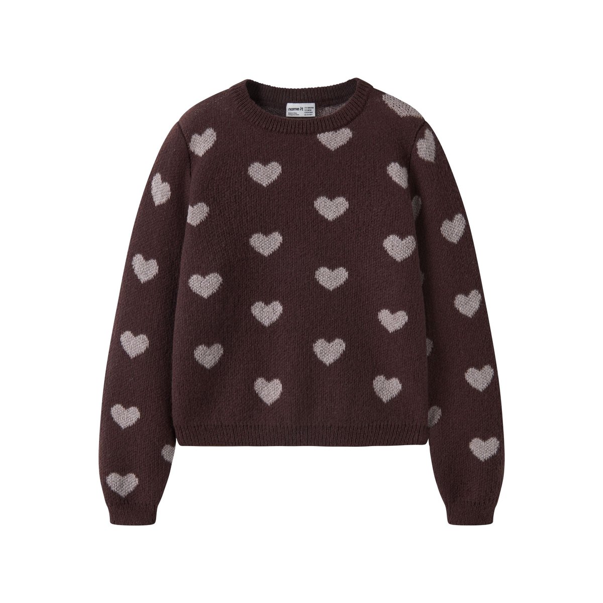Pull En Maille rouge - chicory coffee1, NAME IT