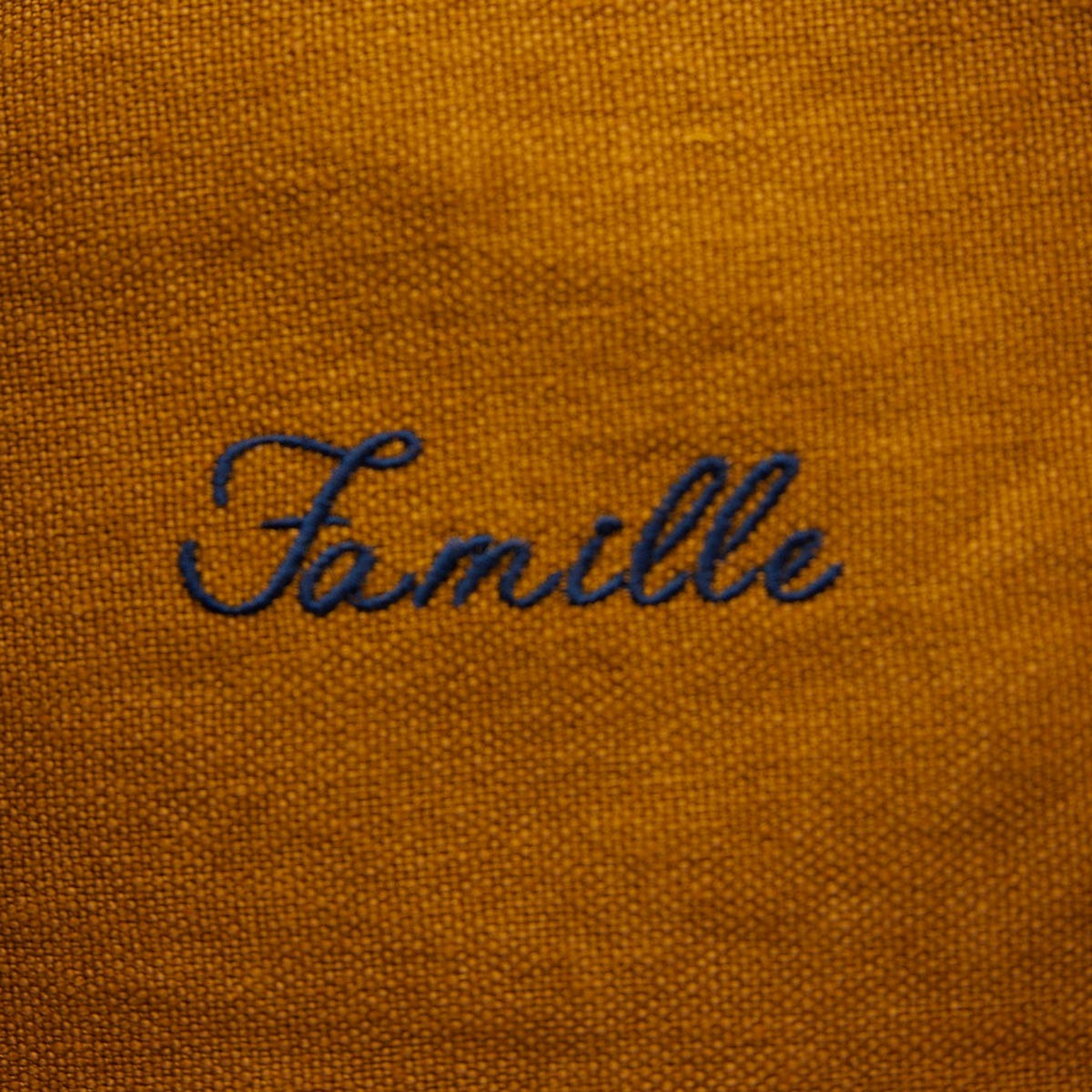 Taie d'oreiller en gaze de coton uni, Les Essentiels jaune ambre, GABRIELLE PARIS