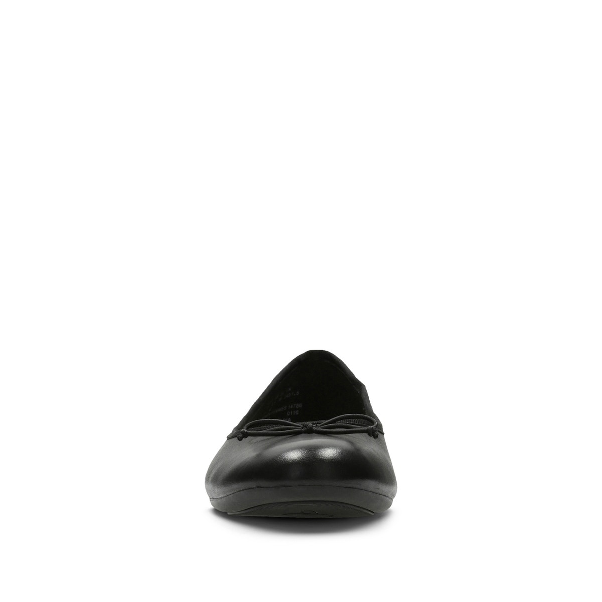 Ballerines Vernies Couture Bloom noir, CLARKS