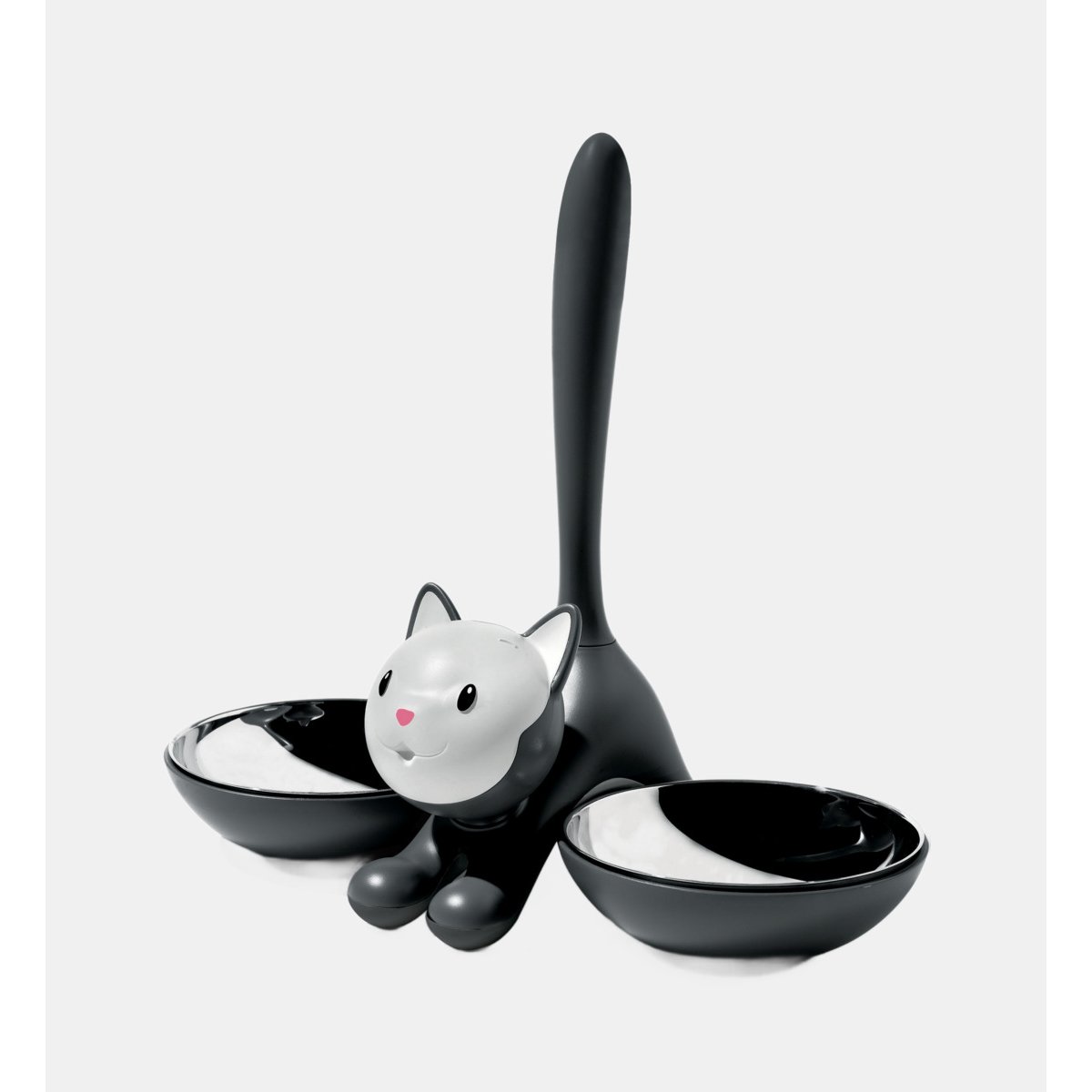 Gamelle pour chat noir, ALESSI