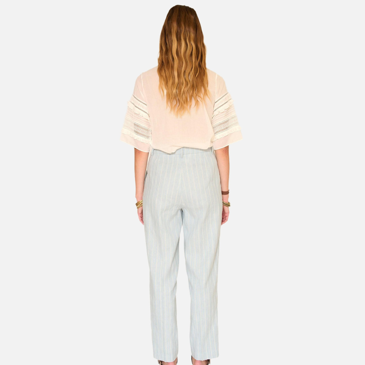 Pantalon PAGALI 26s bleu ciel, MKT STUDIO