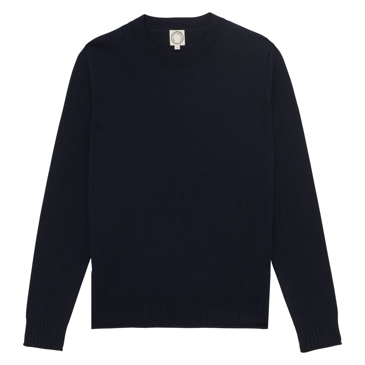 Pull Angelica en coton violet blue navy, INES DE LA FRESSANGE PARIS