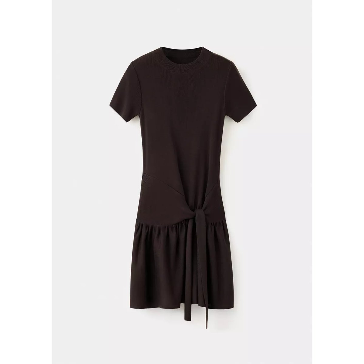Veste en maille bouclée réversible chocolat, MANGO
