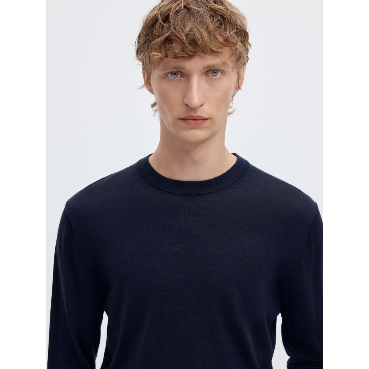 Pullover navy blazer, SELECTED