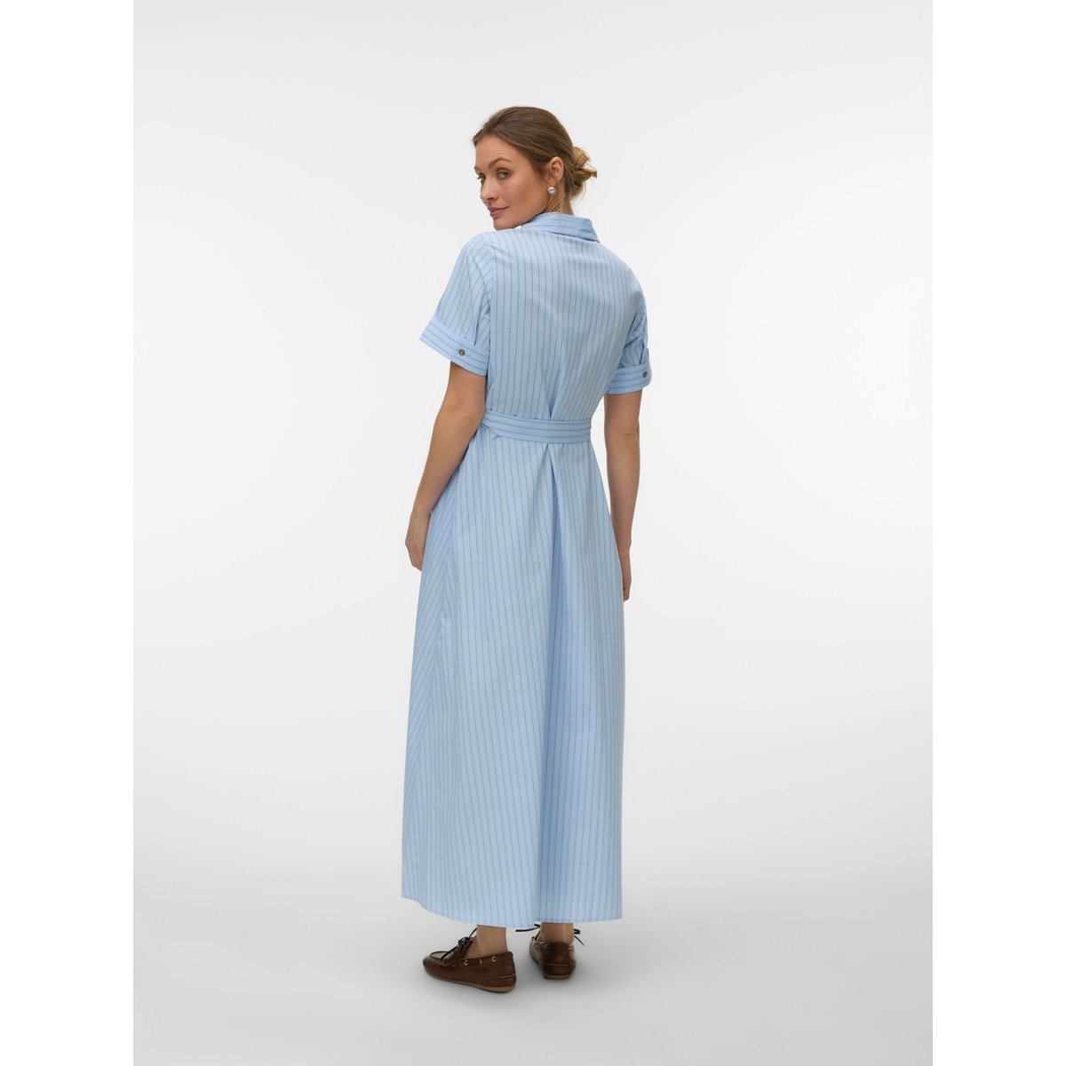 Robe Chemise cashmere blue, VERO MODA