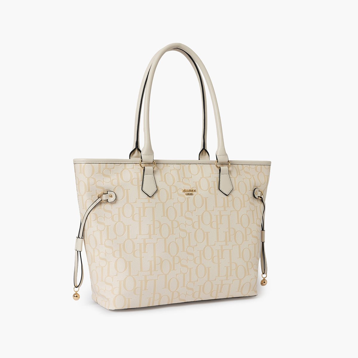 Grand sac shopper  Sanja ivoire, LOLLIPOPS