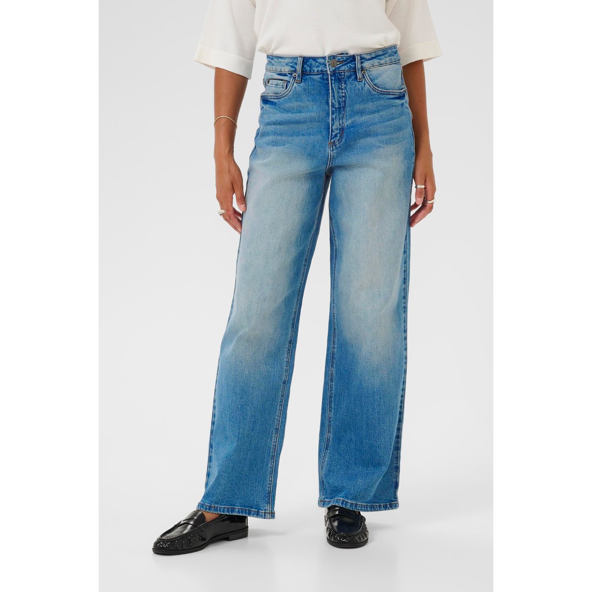 Jeans bleu vintage blue, KAFFE
