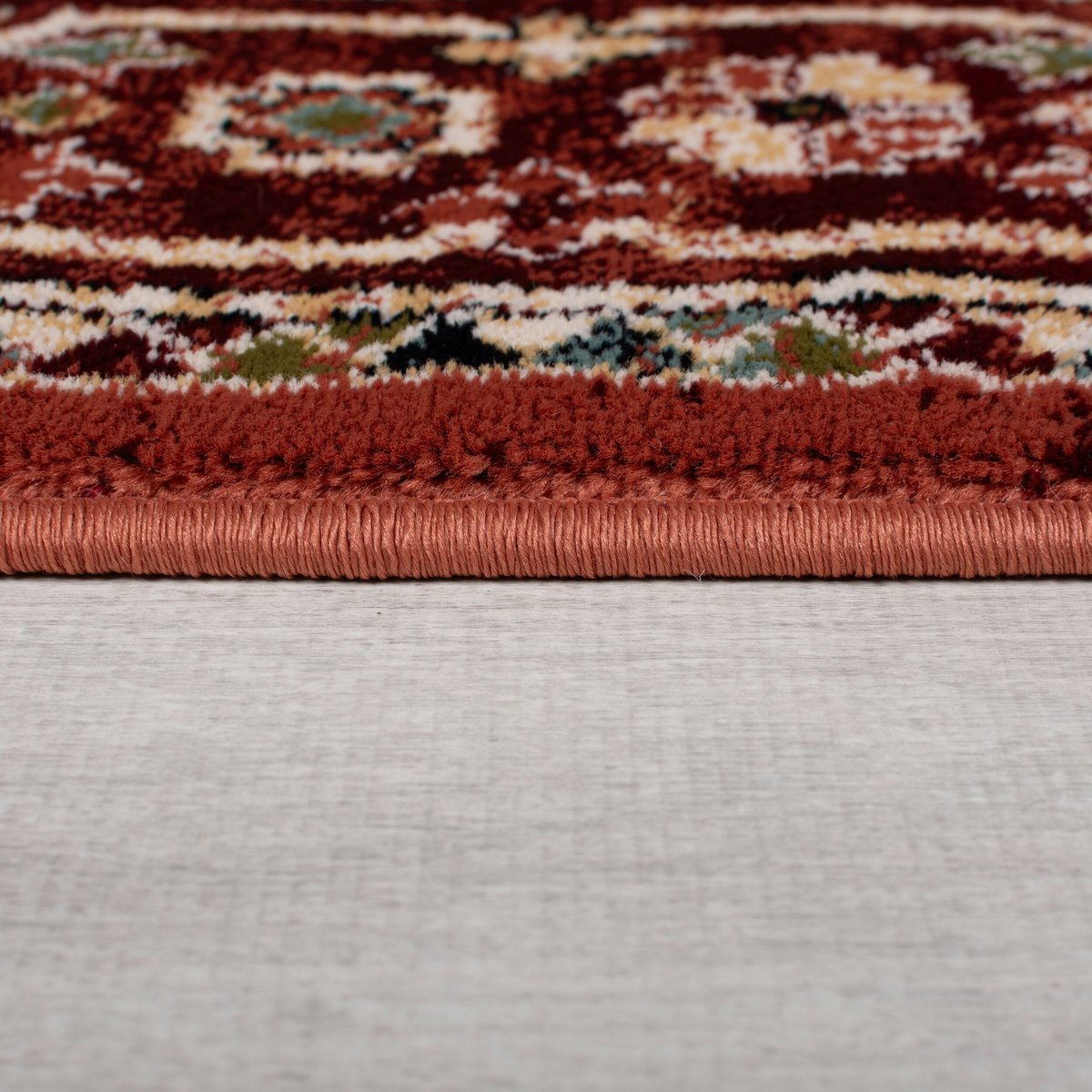 Tapis vintage GILLINGHAM rouge, FLAIR RUGS