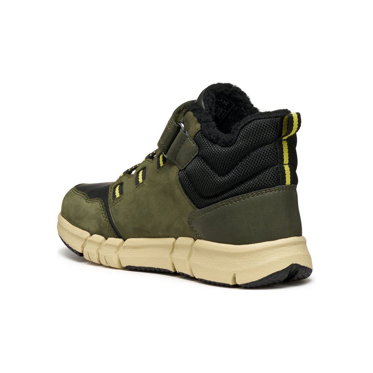 Bottes Et Bottines J FLEXYPER B ABX vert militaire/noir, GEOX