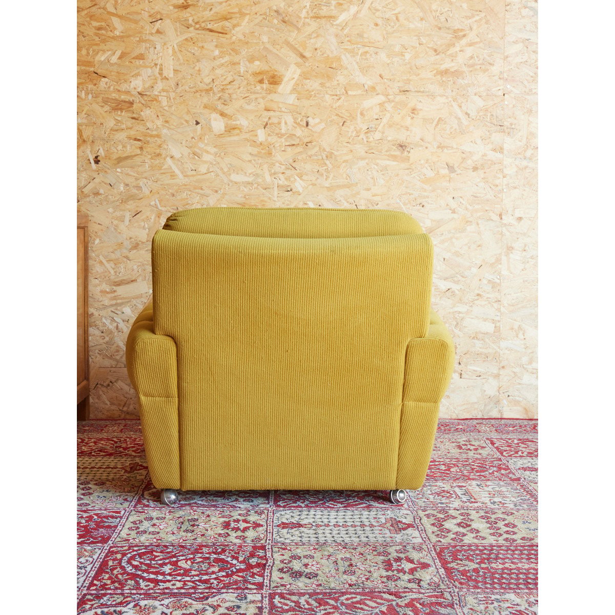 Fauteuil années 70 Jakob N°1259 - Bon état vert, DEBONGOUT