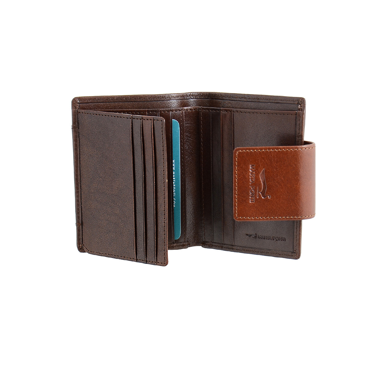 Porta-moedas Ladies York 528, MARTA PONTI camel, MARTA PONTI