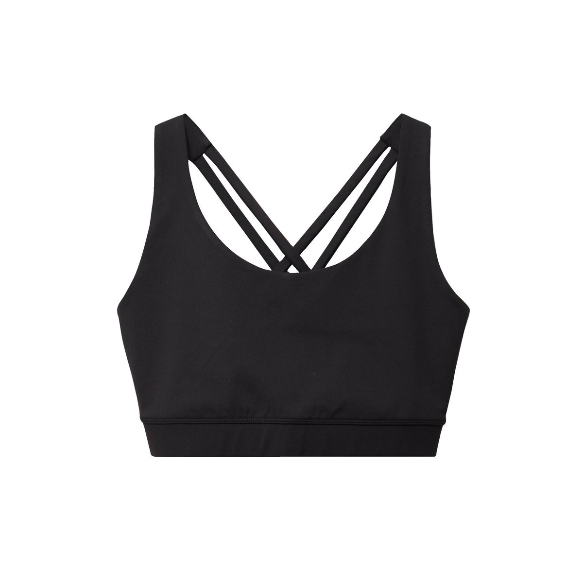 Brassière de sport fines bretelles noir, CACHE CACHE