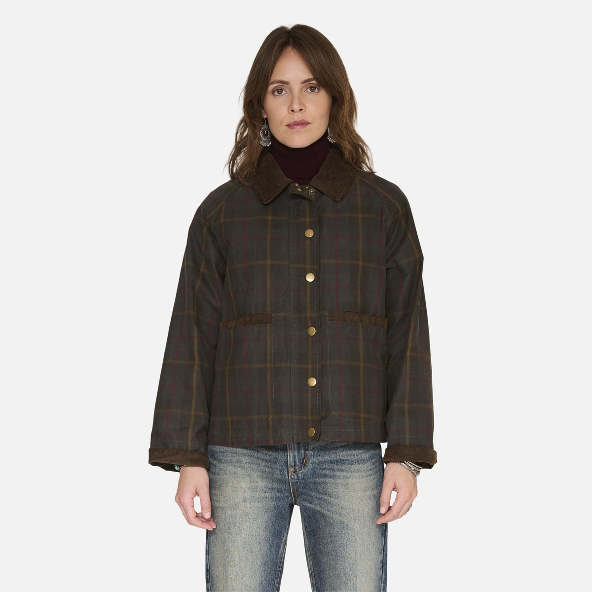 Manteau MARIELA checks, MKT STUDIO