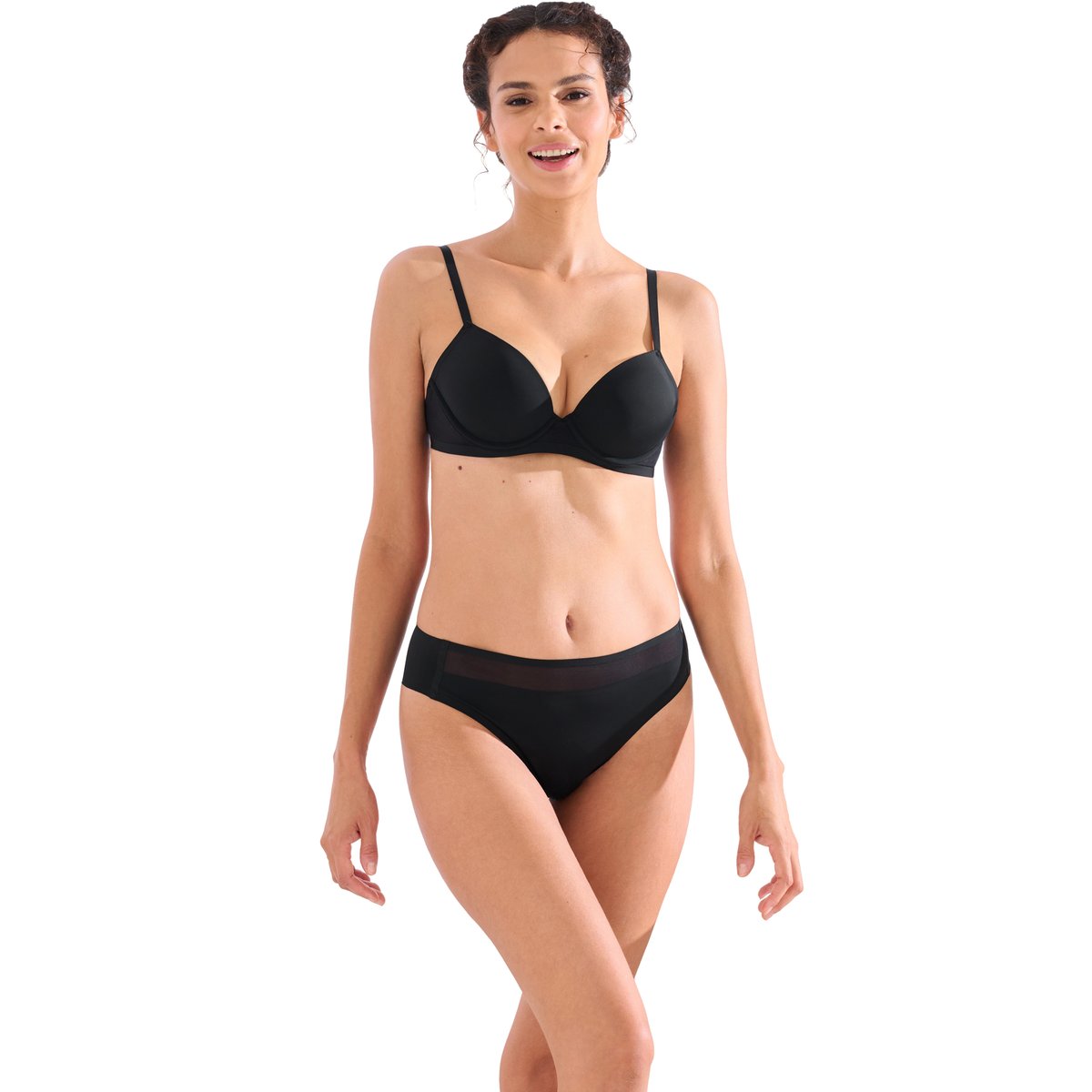 Soutien-gorge push-up PARIS noir, LISCA