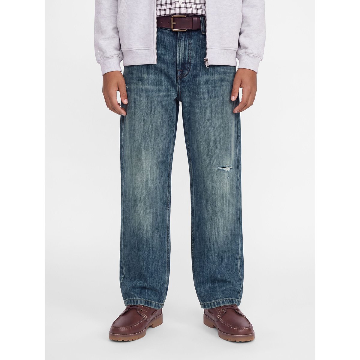 Jean Baggy Fit blue denim 1, JACK & JONES JUNIOR