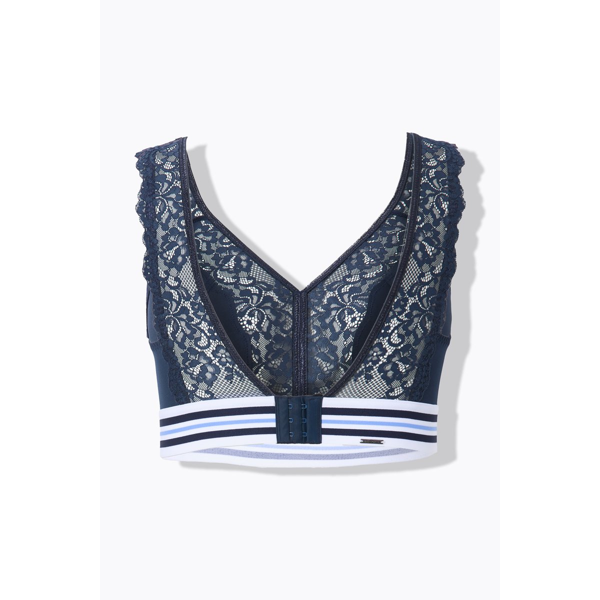 Soutien-gorge minimiseur à dentelle. Sans bleu nuit, ULLA POPKEN