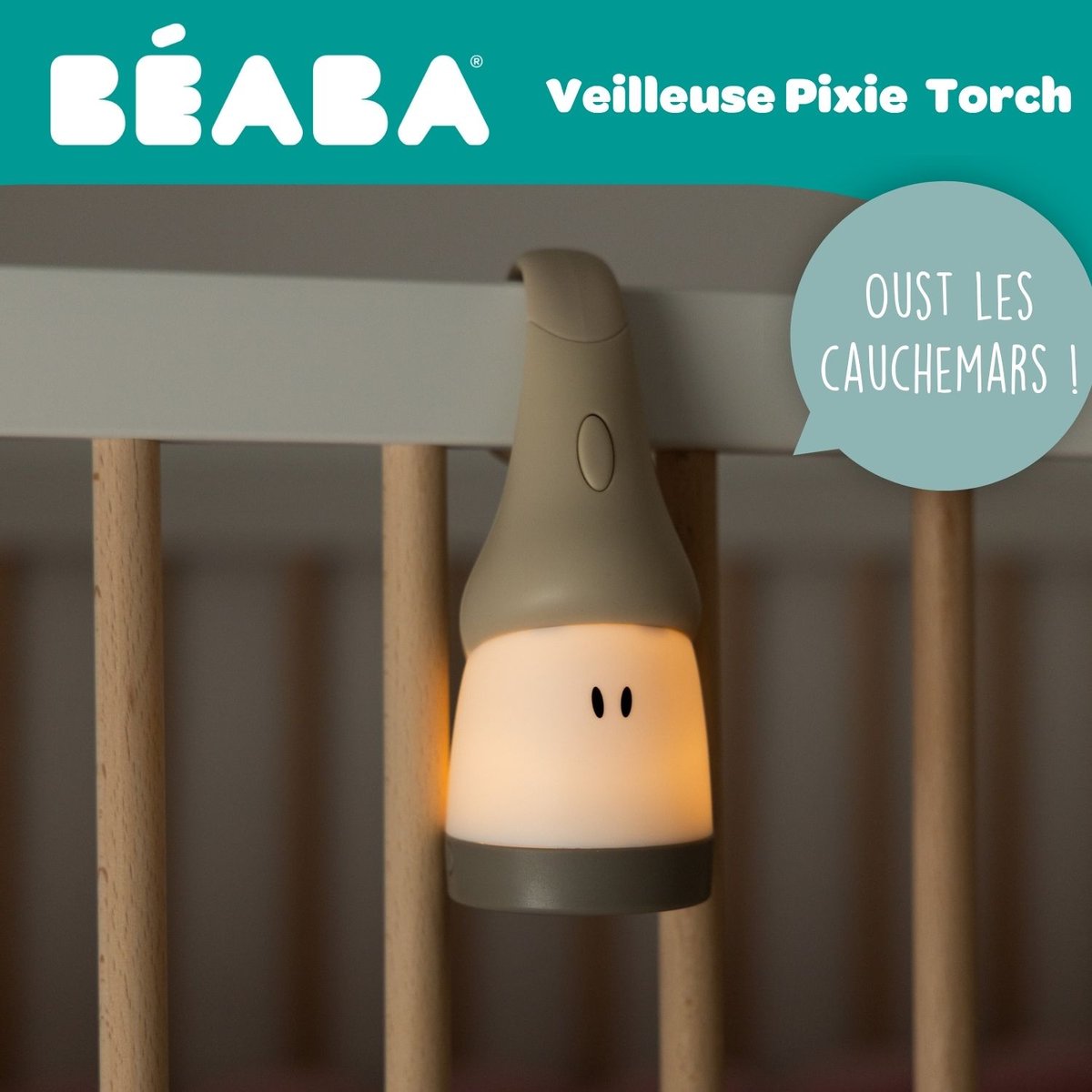 Veilleuse évolutive beige, BEABA